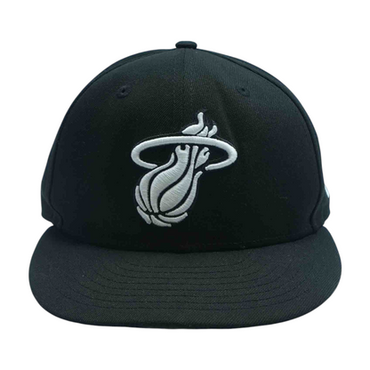 Black Miami Heat Ballcap