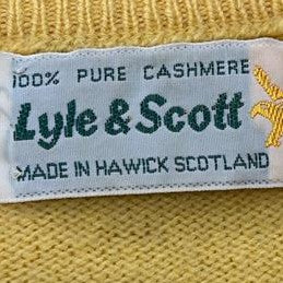 Vintage Yellow Solid Pullover Sweater