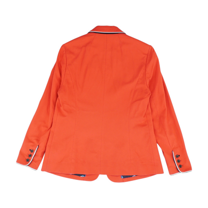 Red Solid Blazer