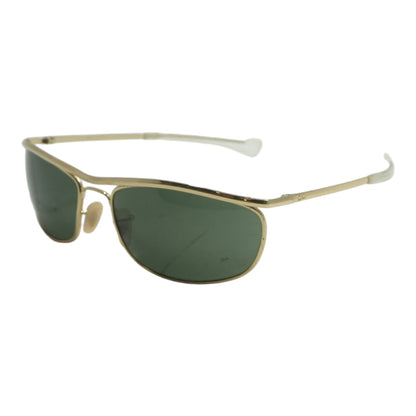 Gold Olympian Deluxe Browline Sunglasses