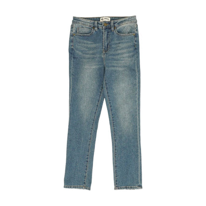 Blue Solid Jeans