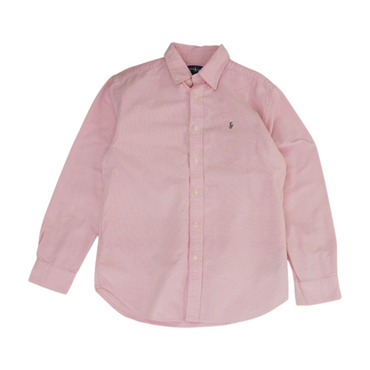 Pink Long Sleeve Button Down