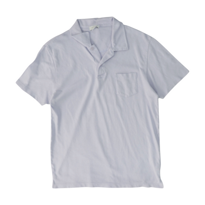 Lavender Solid Short Sleeve Polo