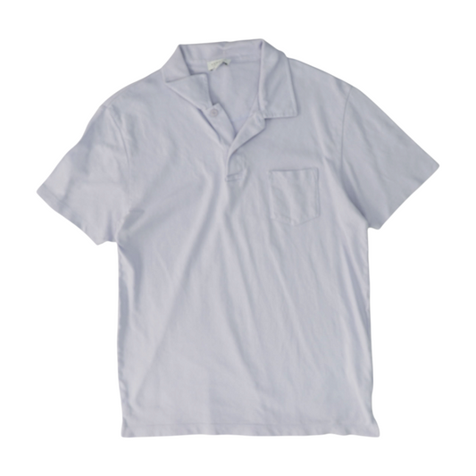 Lavender Solid Short Sleeve Polo