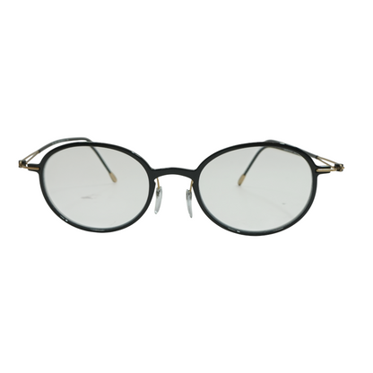 Black Oval Prescription Eyewear