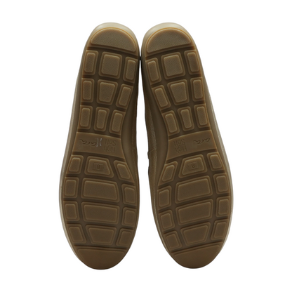 Gold Slip-On Flats