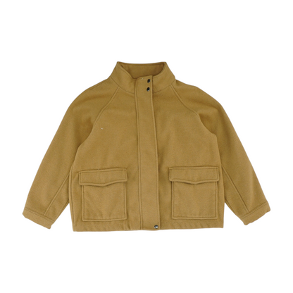 Brown Solid Jacket