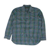 Navy Check Long Sleeve Button Down
