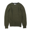 Green Solid Pullover Sweater