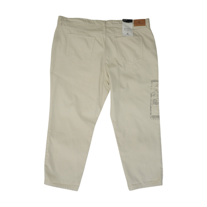 Beige Relaxed Jeans