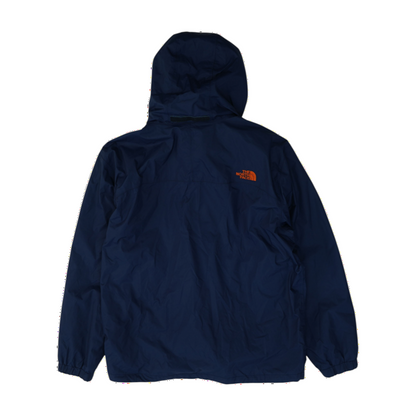 Navy Solid Rain Jacket