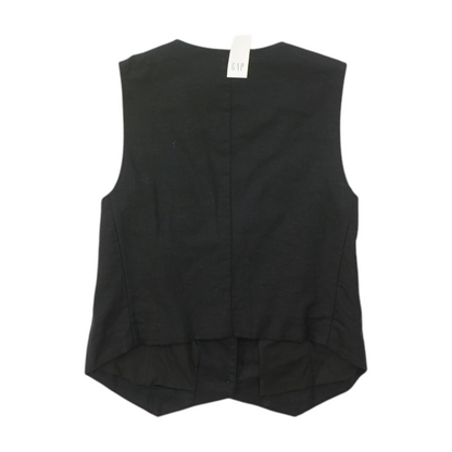 Black Solid Vest