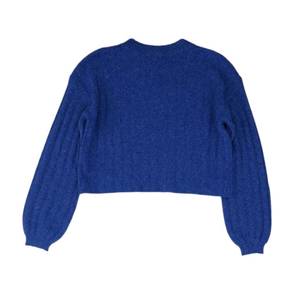 Blue Cropped Sweater