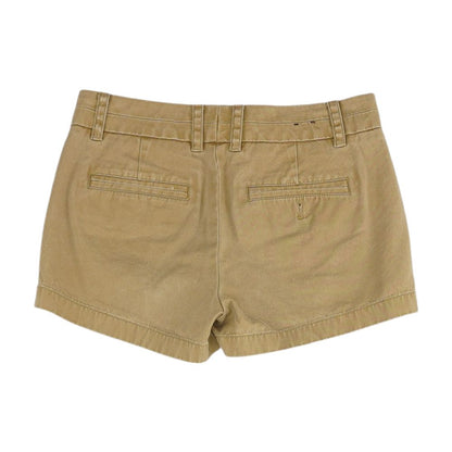Khaki Solid Chino Shorts