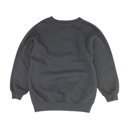 Gray Graphic Sweatshirt Pullover