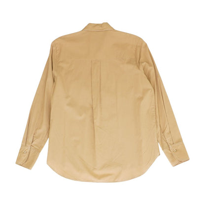 Tan Solid Button Down