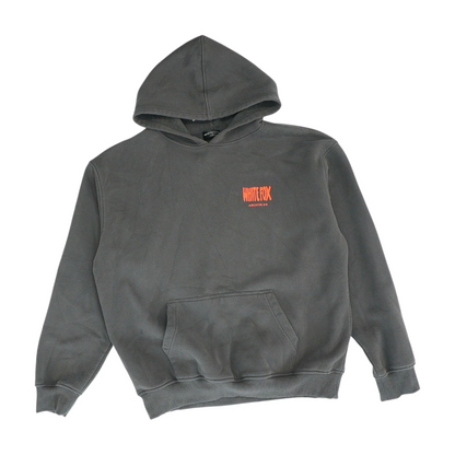 Gray Graphic Hoodie Pullover