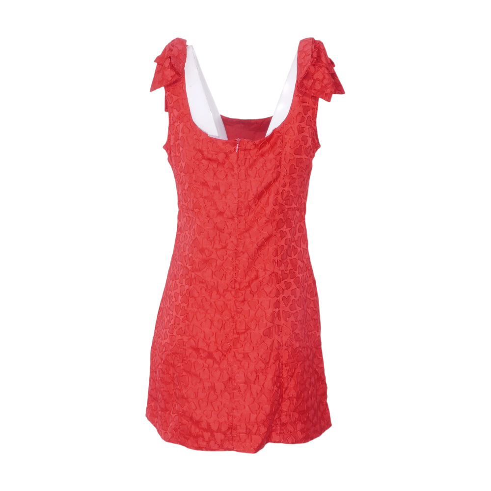 hearts mini dress Red Hearts Mini Dress