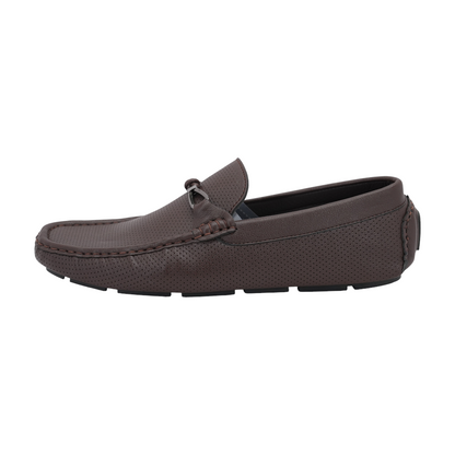 Brown Slip-On Dress Shoes