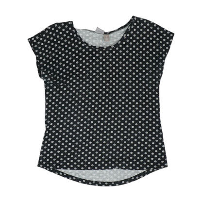 Black Polka Dot Blouse