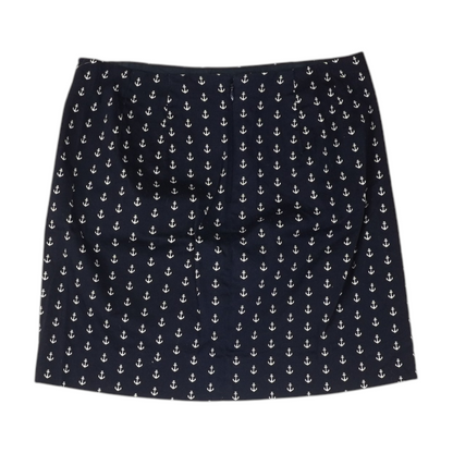 Natural Titanium Print Mini Skirt