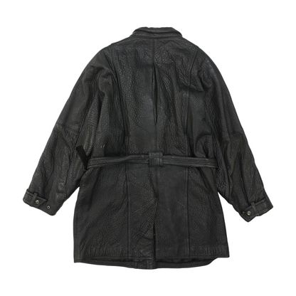 Vintage Black Solid Jacket