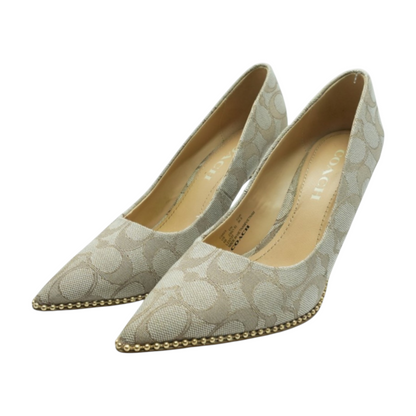 Beige Stiletto Heels