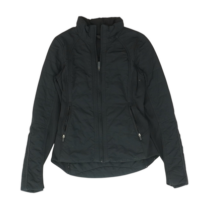 Black Solid Active Jacket