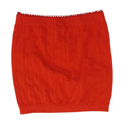 Red Cropped Blouse
