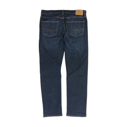 Navy Straight Jeans