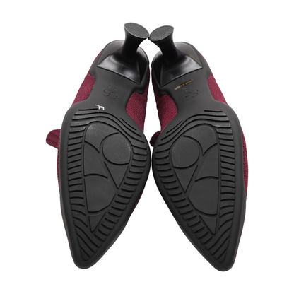 Burgundy Ankle Boots