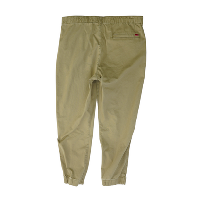 Khaki Tapered Pants