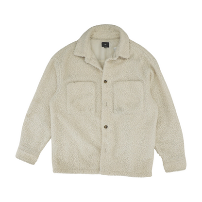 Beige Solid Jacket