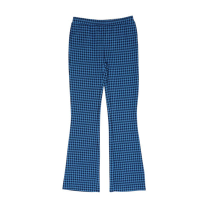 Blue Houndstooth Pants