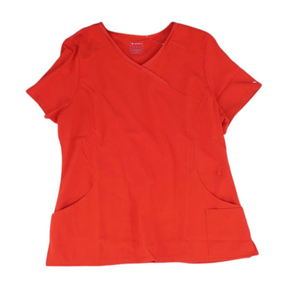 Red Scrub Top Knit Top