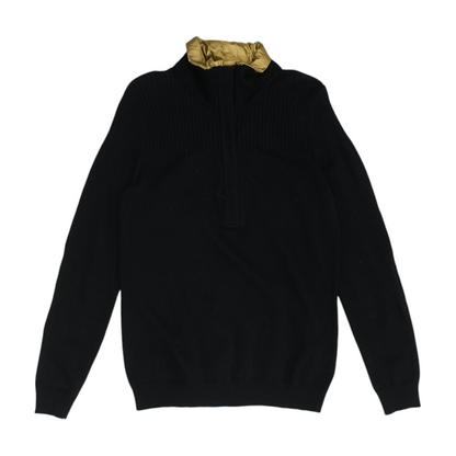 Black 1/4 Zip Sweater