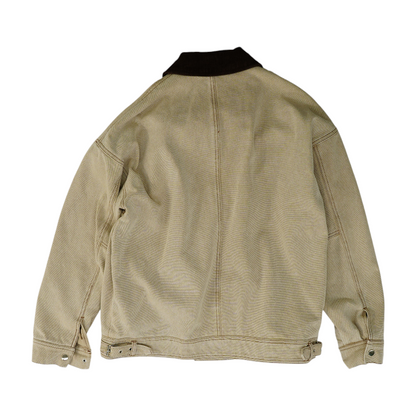 Tan Solid Jacket