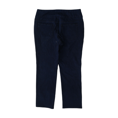 Navy Petite Straight Jeans