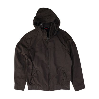 Brown Solid Jacket