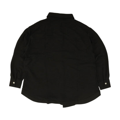 Black Plus Button Down