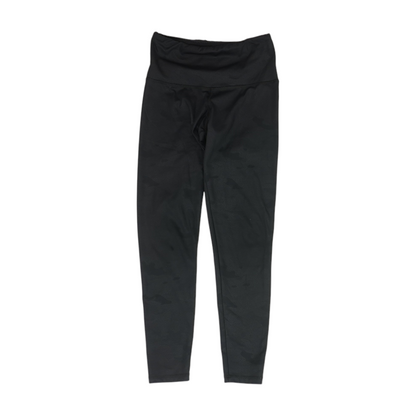 Black Striped Active Leggings