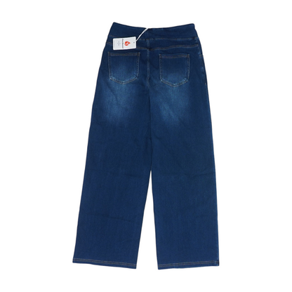 Blue Wide Leg Jeans