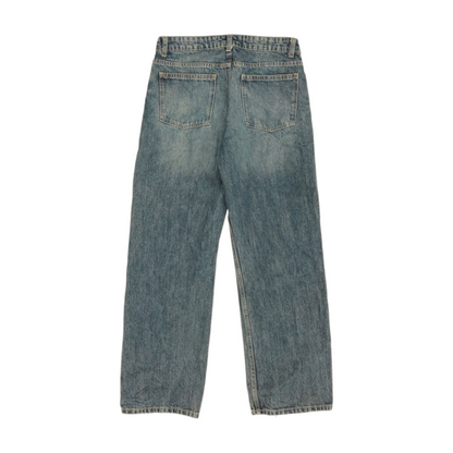 Blue Straight Jeans