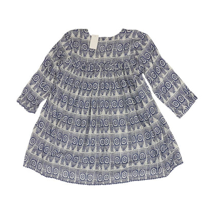 Blue Graphic Blouse