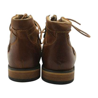 Brown Leather Derby/oxford Dress Shoes