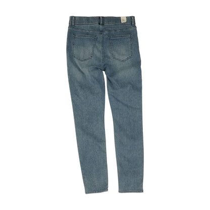 Blue High Rise Skinny Leg Jeans