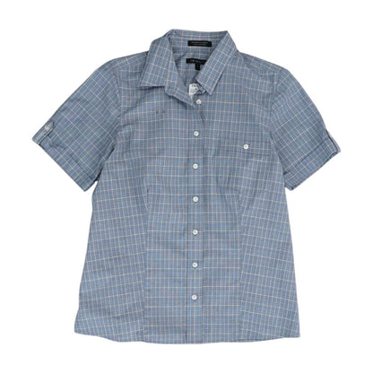 Blue Plaid Button Down