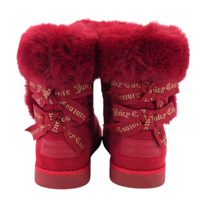 Red Winter Boots