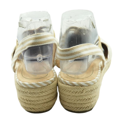 Tan Espadrille Flats