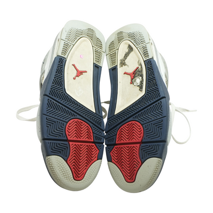 Jordan 4 Retro Midnight Navy Mid-Top Athletic Shoes